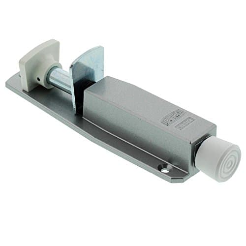 Image of BURG-WÄCHTER Door Stopper, for Front Doors, with Screws, TF 2 SB, Silver, 14521 0