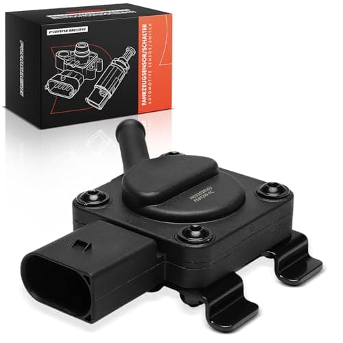 Image of Frankberg Exhaust Gas Pressure Sensor Switch 3-Pin Compatible with X3 F25 3 Series Touring F31 5 Series Touring F11 X1 E84 X3 E83 Replace# 13627789219