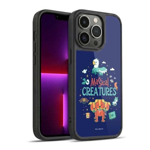 Image of Head Case Designs Officially Licensed Harry Potter Magical Creatures Deathly Hallows I Gel Armour Case [Military Grade Protection] Compatible With Apple iPhone 13 Pro