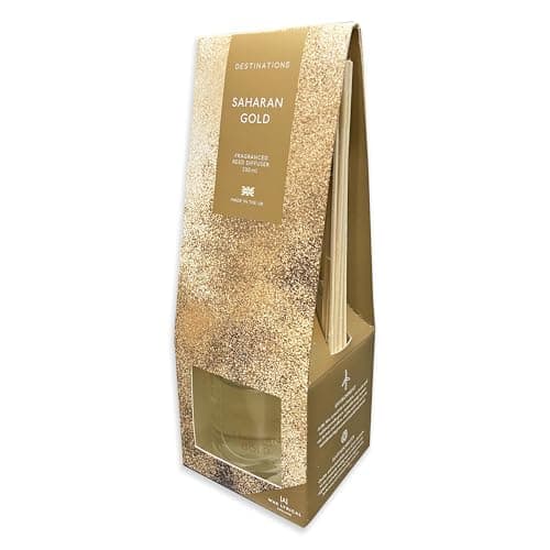 Image of WAX LYRICAL Scented Reed Diffuser Gold, Frankincense & Myrrh 200ml