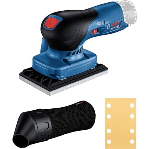 Image of Bosch Professional 12V System Cordless Orbital Sander GSS 12V-13 (Compatible with Bosch Click & Clean dust Extraction System, incl. 1 x Sanding Sheet, dust Bag)