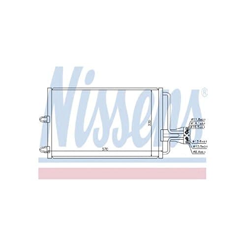 Image of Nissens 94100 Condenser, air conditioning