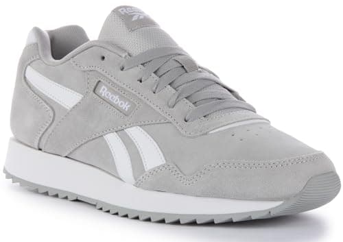 Image of Reebok Men's Glide Ripple Sneaker, Pure Grey 3 Ftwr White Pure Grey 3, 6 UK