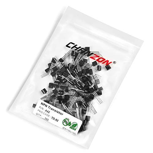 Image of Chanzon MPSA42 A42 TO-92 NPN Silicon Power Bipolar Junction Transistor (Pack of 100pcs)
