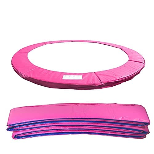 Image of Green Bay 10FT Outdoor Trampoline Replacement Pad Safety Spring Cover Padding (Pink)