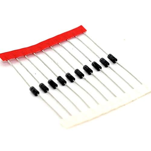 Image of E-Projects - 1N4004 Diode, DO-41, General Purpose Silicon Rectifiers, 1A, 400V (Pack of 10 pcs)