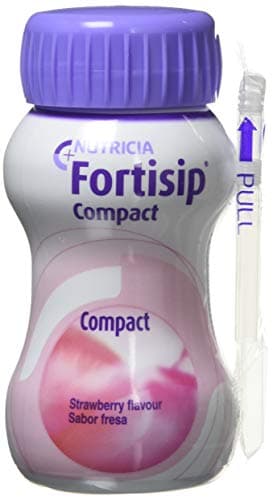 Image of Fortisip Compact 4x125ml (All Flavours) x2 (2 Boxes - 8x125ml) (Strawberry)