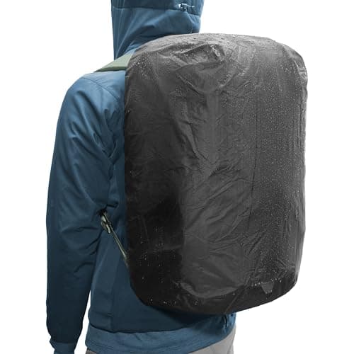 Image of Peak Design Travel Rain Fly for Backpack, 45L, Waterproof Cover for Hiking or Travel, Siliconized Ripstop Nylon, Integrated Carry Pouch, Backpack Rain Cover