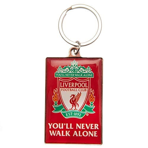 Image of Liverpool Official FC You Never Can Never Only Keyring with Velvet Gift Bag Limited Stock