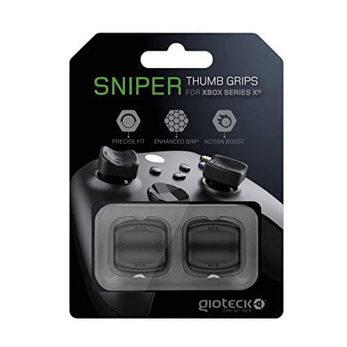 Image of Gioteck Thumb Grips Joystick Protection Xbox Series x Non-Slip Controller Xbox Series x Black