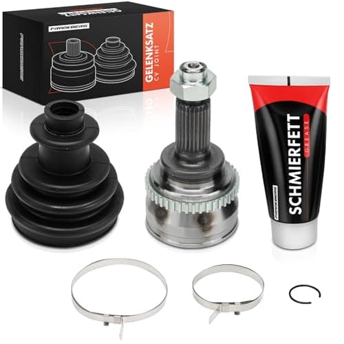 Image of Frankberg 1x Joint Kit Drive Shaft Front Axle Left Right Compatible with Grand Cherokee II WG WJ 2.7L-4.7L 1999-2005 Replace# 12-221688