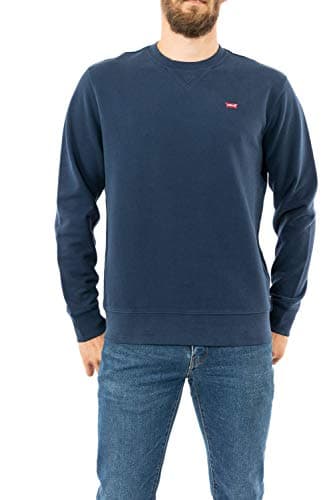 Image of Levi's Men's Crew Sweatshirt Blue L