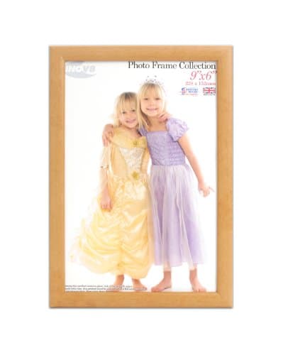 Image of Inov8 British Made Traditional Picture/Photo Frame, 9x6-inch, Value Natural