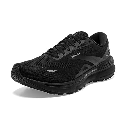 Image of BROOKS 1203811B020 Adrenaline GTS 23 Sneaker Female Black/Black/Ebony UK 4