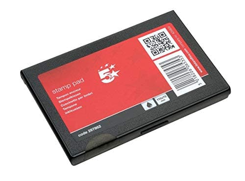 Image of 3 X Office Stamp Pad 110x70mm Black