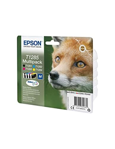Image of T1285 Fox DURABrite Ultra Multipack 4-colours Ink