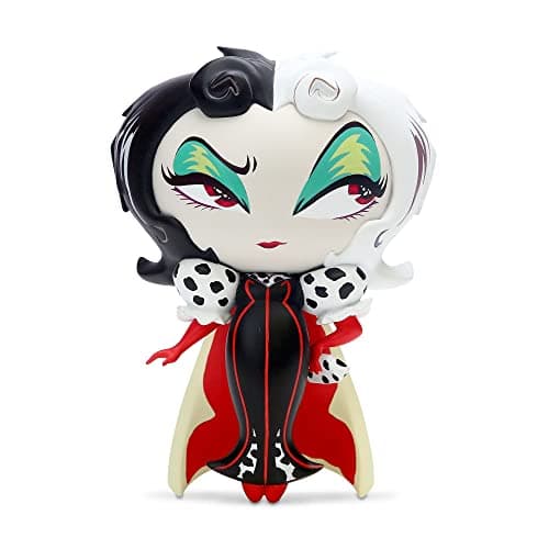 Image of World of Miss Mindy Disney Villains 101 Dalmations Cruella de Vil Figurine,7 Inch