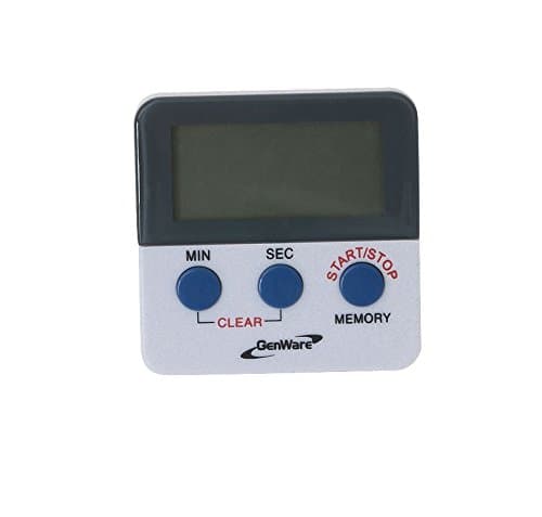 Image of Genware TMR Digital Timer, 59 Minutes, 59 Seconds
