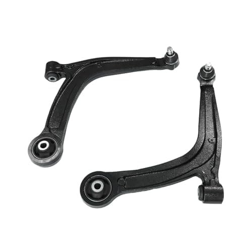 Image of SUSMONSTER 2 Pcs Control Arms with Ball Joints Wishbone Suspension Kit Front Lower Compatible with Fiat 500 2007-2021 500C 2009-2021 500C / 595C / 695C 2008-2021, All FWD