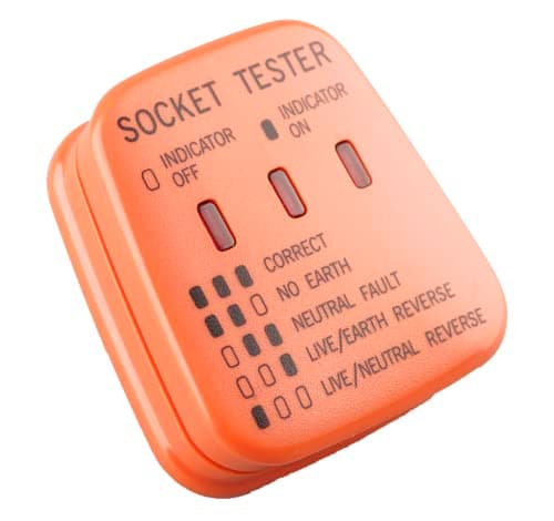 Image of WK Electrical - UK Mains Socket Tester 240v Polarity Test