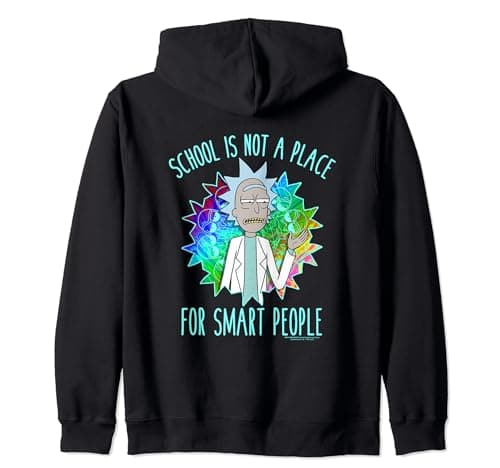 Image of Rick and Morty School Zip Hoodie