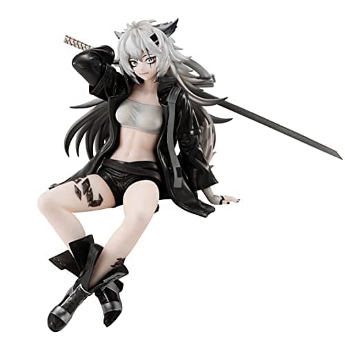 Image of Tongyundacheng Arknights Figures Anime Kaltsit/Lappland/Amiya Action Figure Statue Sitting Position Model PVC Collectibles Game Character Figurine Desktop Decoration