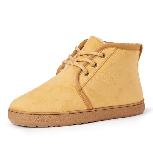 Image of Amazon Essentials Men's Sherpa-Lined Chukka Boot, Tan, 10 UK