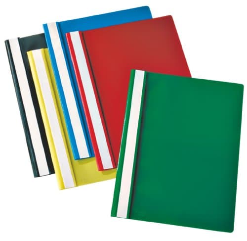 Image of Esselte 15449 A4 Report Files - Assorted, Pack of 25