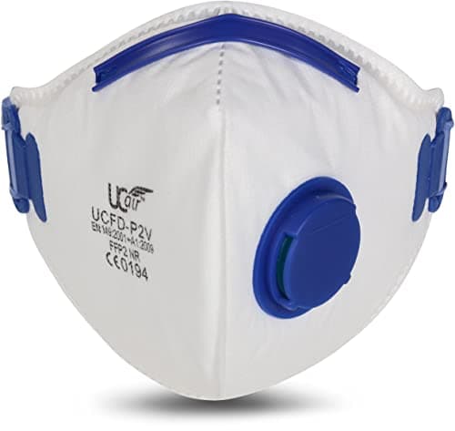 Image of RESP, UCFD-P2V, FOLD Flat MASK, FFP2, Box of 10