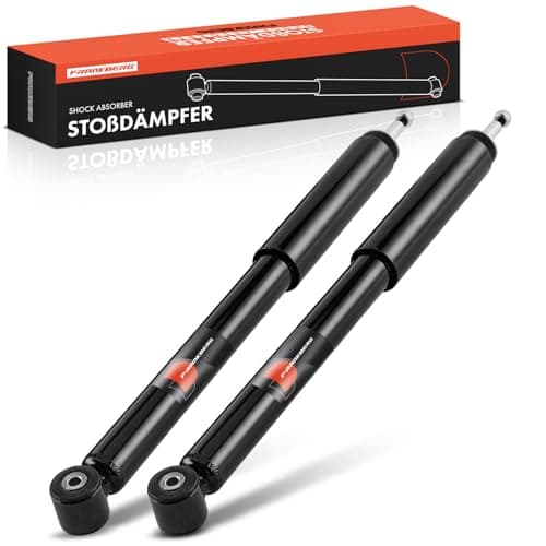 Image of Frankberg 2x Shock Absorber Strut Rear Left Right 517mm Gas pressure Compatible with J.a.z.z II GD G.E2 G.E3 1.2L-1.5L 2002-2008 Replace# 343381, 52610SAAE03