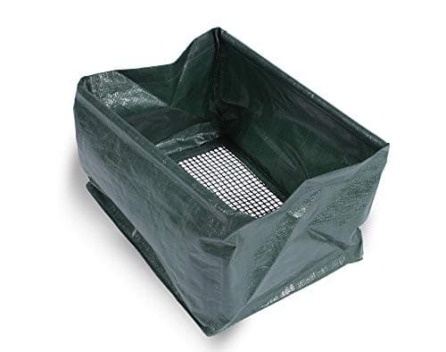 Image of Haxnicks Easy Riddle Garden Sieve | Compost And Soil Sieve | Green, 40.5 x 31 x 24 cm | RID010101