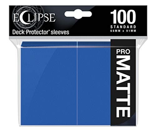 Image of Ultra Pro - Eclipse Standard Matte Sleeves 100 Pack - Pacific Blue