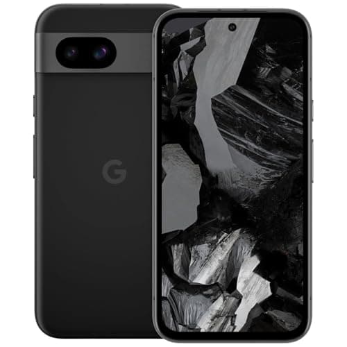 Image of Google Pixel 8A Unlocked Android Phone with IA, Advanced Pixel Camera and 24-Hour Battery, Obsidian, 128GB (Renewed)