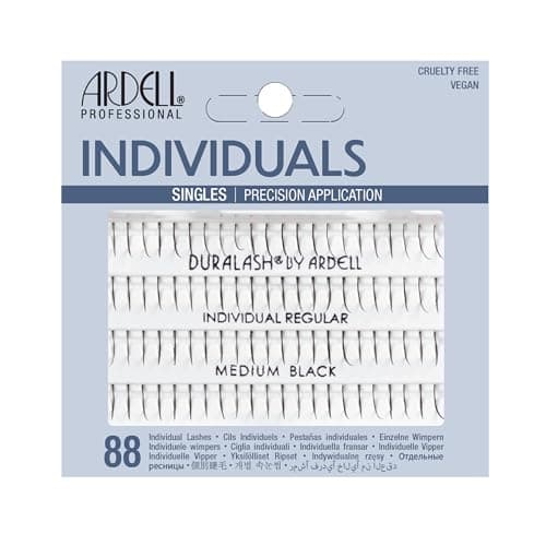 Image of Ardell Individual False Eyelashes Regular Medium Black 1 g