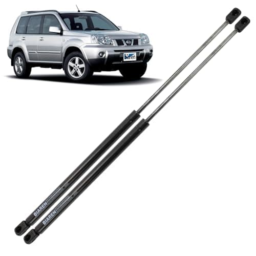 Image of BIAREN 2x Rear Tailgate Boot Gas Struts For Nissan X-Trail T30 2001-2013 Lift Support System 410 (N) 536 MM 904508H310 904508H31A 904518H327