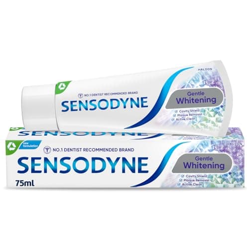 Image of Sensodyne Toothpaste Sensitive Daily Care, Gentle Teeth Whitening Toothpaste for Everyday Care, 75ml
