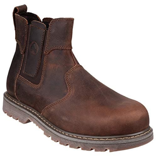 Image of Amblers Steel FS165 Safety Boot/Womens Ladies Boots/Dealers Safety (6 UK) (Brown)