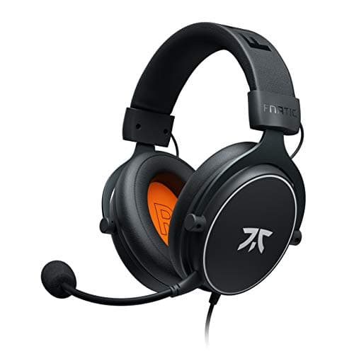 Image of Fnatic REACT Gaming Headset for Esports with 53mm Drivers, Metal Frame, Precise Stereo Sound, Broadcaster Detachable Microphone, 3.5mm Jack [PC, PS4, PS5, XBOX ONE, XBOX SERIES X]