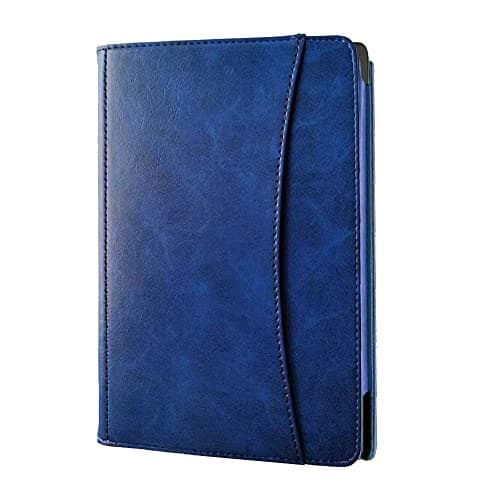 Image of Case for Kobo Aura One N709 7.8-inch e-book cover, suitable for Kobo Aura One N709 smart protective case, PU leather case with automatic sleep/wake function (dark blue)