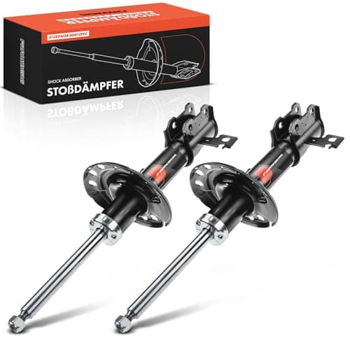 Image of Frankberg 2x Shock Absorber Strut Front Left Right 530mm Gas pressure Compatible with Vectra C Caravan Z02 Vectra C CC Z02 Signum Z03 Replace# 334633, 334632