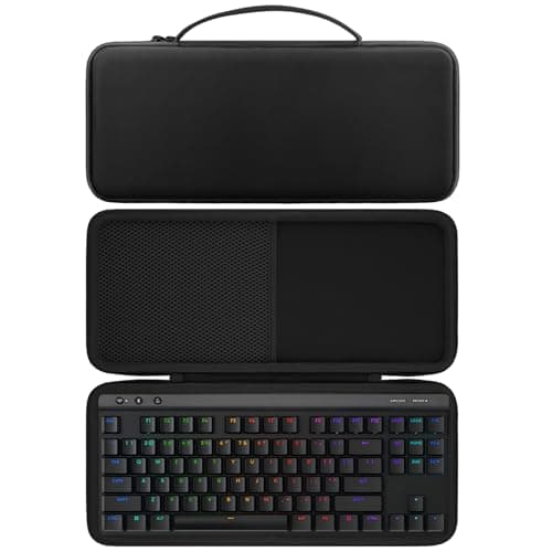 Image of co2CREA Case Hard Case for Logitech G 515 TKL/G 915 TKL Tenkeyless Lightspeed Wireless RGB Mechanical Gaming Keyboard (Case Only, Keyboard Not Included)