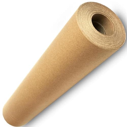 Image of Brown Kraft Paper Large Roll 750mm x 100m For Gift Wrapping, Parcel Packing, Arts & Craft Multipurpose Wrapping Paper