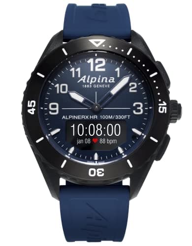 Image of Alpina Mens Analogue-Digital Quartz Watch AlpinerX Alive Swiss Made