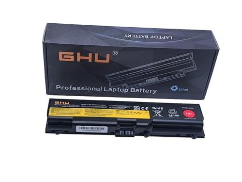 Image of GHU New Battery 70+ 48 WH Replacement for 0A36302 0A36303 45N1001 42T4733 Compatible with Lenovo Thinkpad T410 T420 T430 W530 W510 W520 L410 T530 L420 L430 42T4235 42T4731 42T4757 42T4737 42T4753
