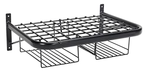 Image of Sealey MS081 Helmet & Gear Tidy - Steel structure to organize the storage of gloves, clothing and helmets, Black