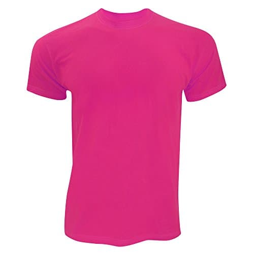 Image of Fruit of the Loom Screen Stars Mens Original Short Sleeve T-Shirt (XL) (Fuchsia)