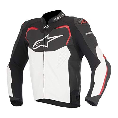 Image of Alpinestars Motorcycle Jackets, Black/White/Red, Size 54