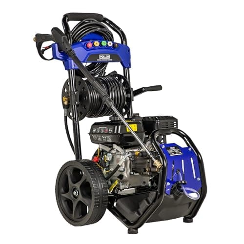 Image of POLLOR Petrol Pressure Washer With 30M Hose 7HP 3950 PSI Jet Wash With 5 Nozzles