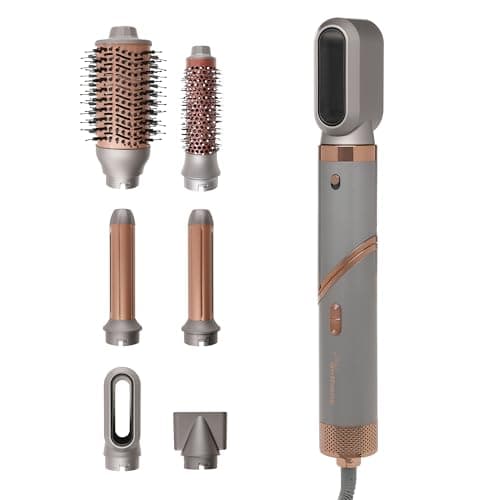 Image of Paul Anthony 'MACH 2' 1000W Multi-Function Folding Blow Dryer and Hair Styler, High Power Motor, 3 Temprature Settings, Lockable Twist Design, 6X Lockable Attachments, Ideal for Men and Women H1201.