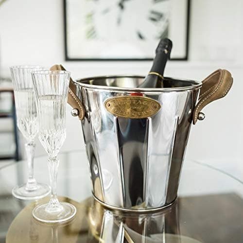 Image of Culinary Concepts London Heritage Leather Handled Wine Cooler